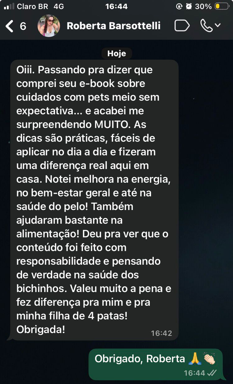 Depoimento Roberta